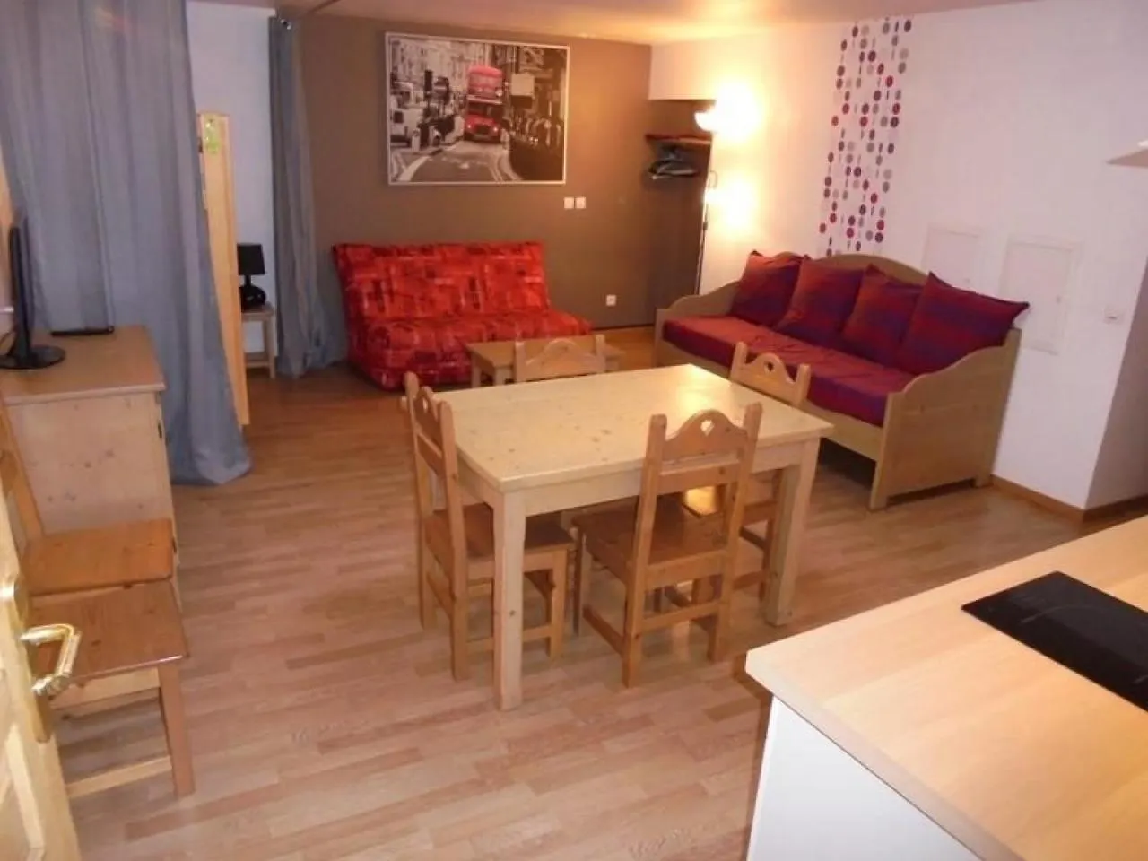 Studio Cosy Pour 4 Pers Avec Wi-Fi En Front De Neige, Montgenevre - Animaux Acceptes - Fr-1-266-85 Apartment